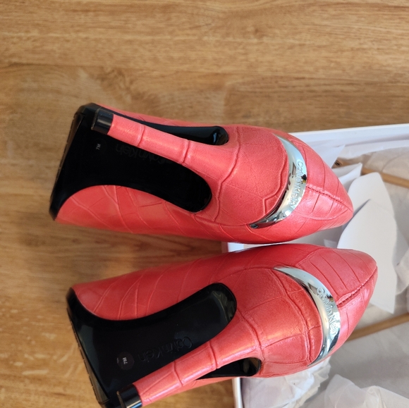 Peach size 7 Calvin Klein high heels - Picture 4 of 11